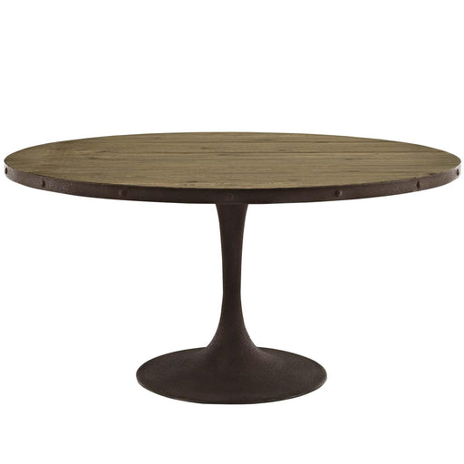 drive-60-round-wood-top-dining-table