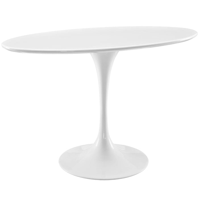 Lippa 48" Oval Wood Top Dining Table