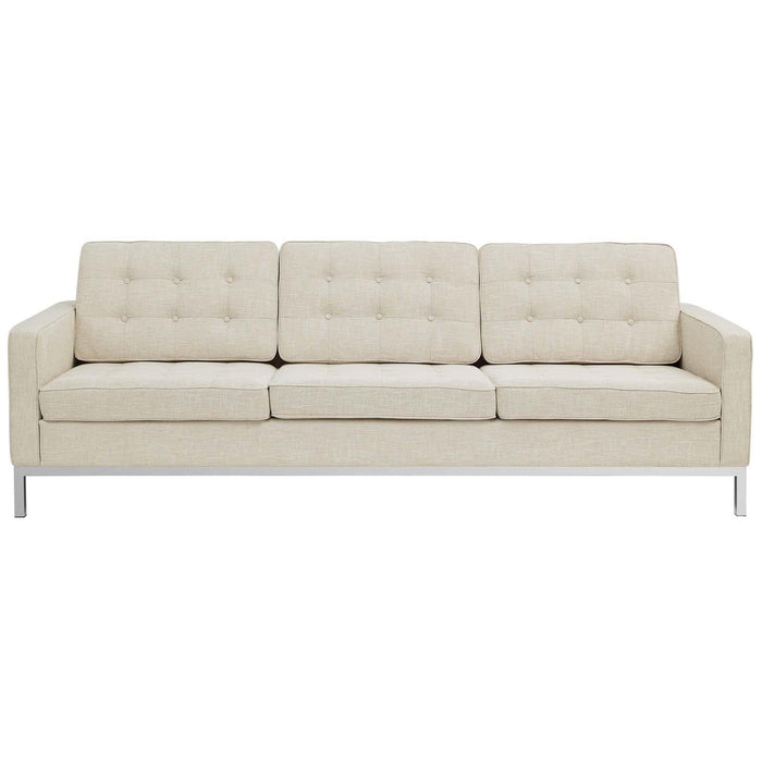 Loft Upholstered Fabric Sofa