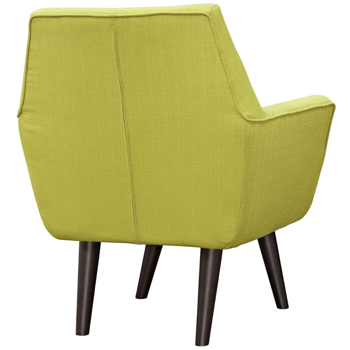 Posit Upholstered Fabric Armchair