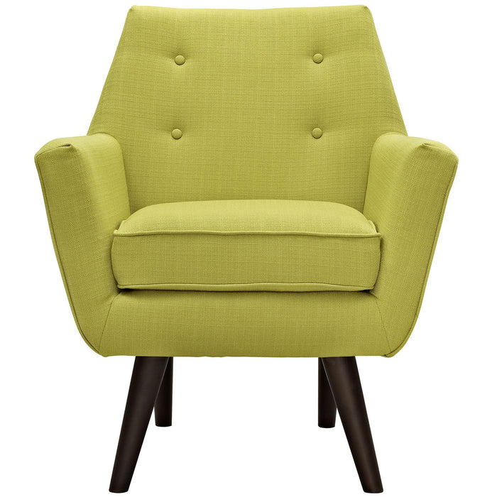 Posit Upholstered Fabric Armchair