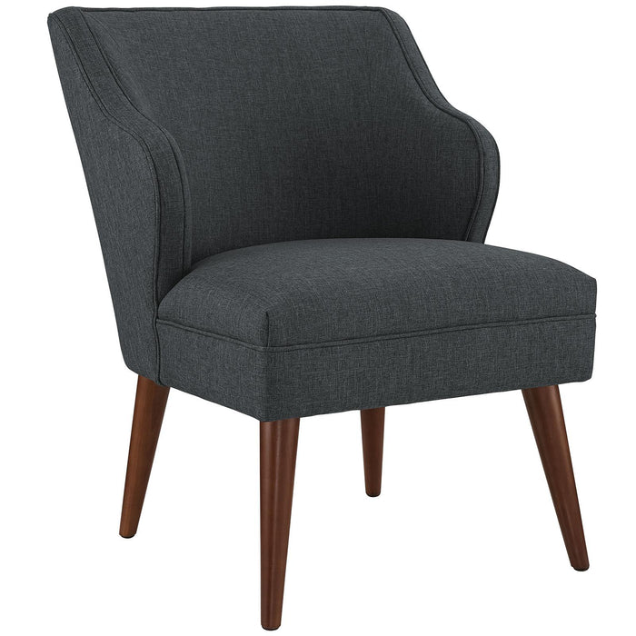 Swell Upholstered Fabric Armchair