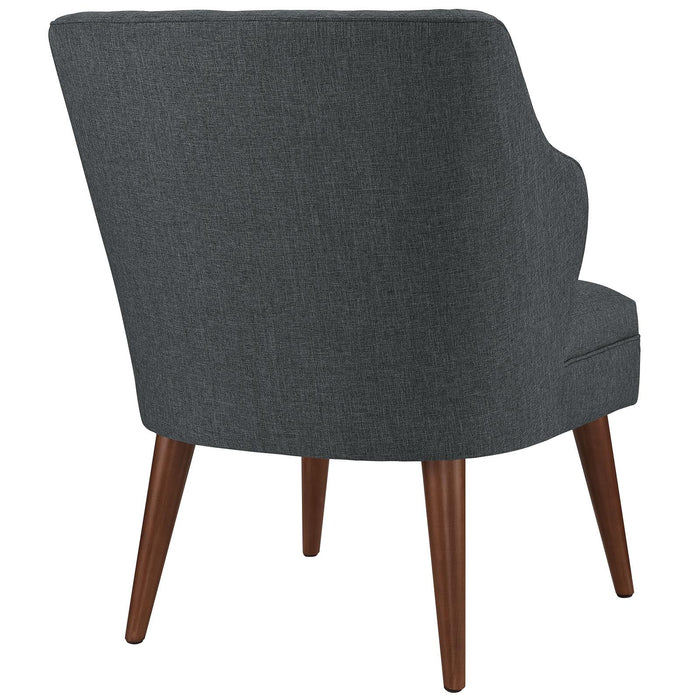 Swell Upholstered Fabric Armchair