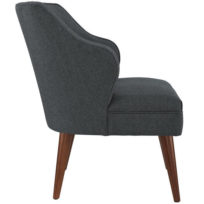 Swell Upholstered Fabric Armchair