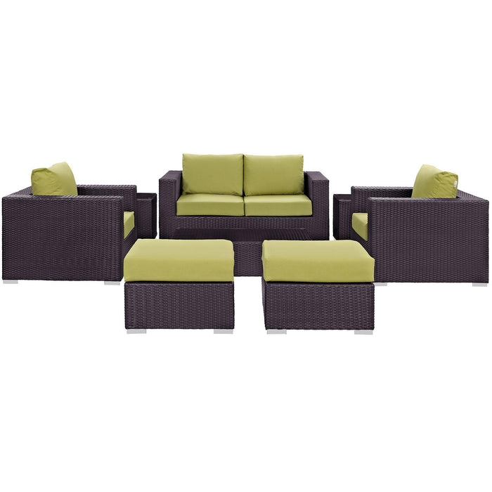 Convene 8 Piece Outdoor Patio Sofa Set