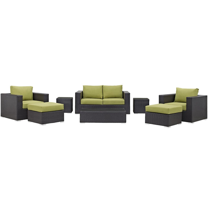 Convene 8 Piece Outdoor Patio Sofa Set