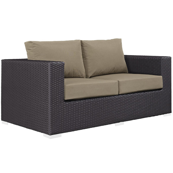 Convene 5 Piece Outdoor Patio Sofa Set