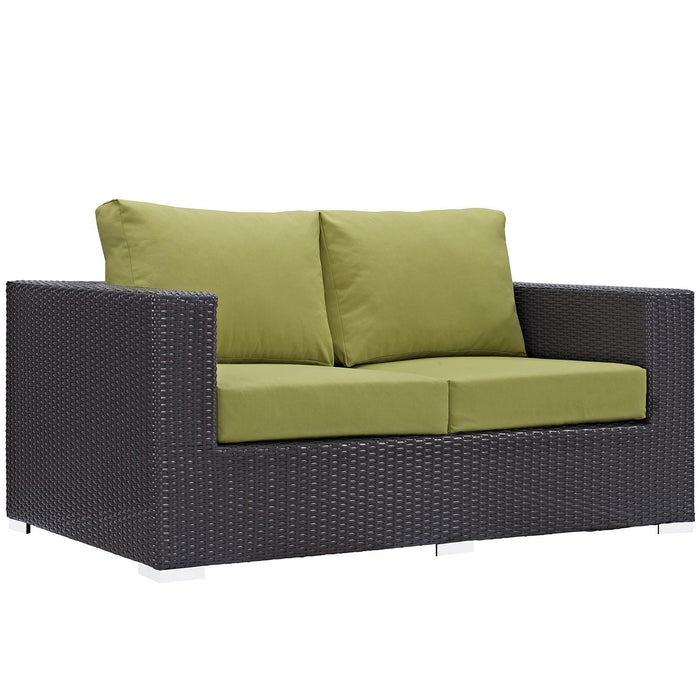 Convene 5 Piece Outdoor Patio Sofa Set