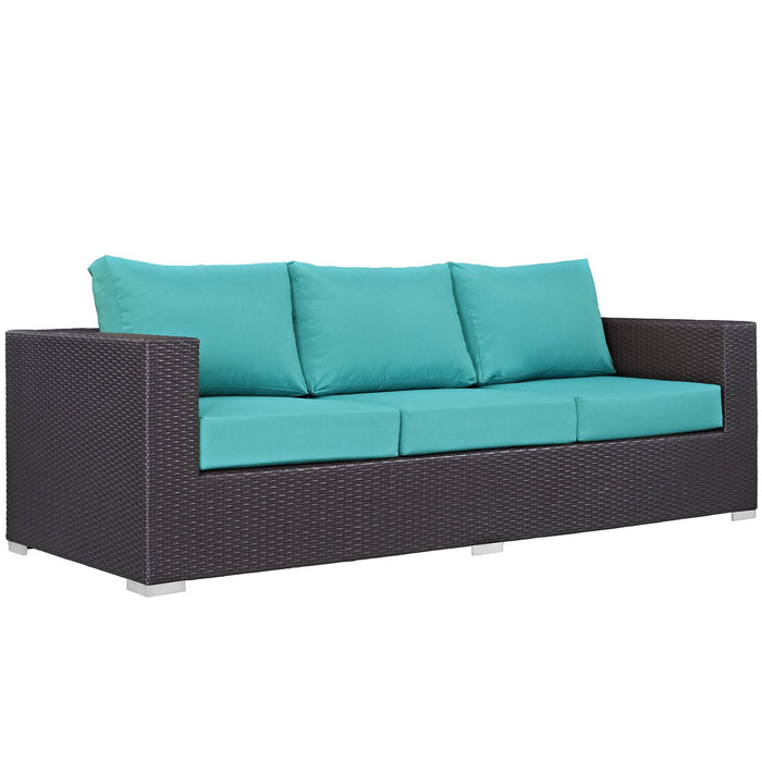 Convene 9 Piece Outdoor Patio Sofa Set