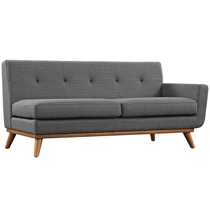 Engage Right-Arm Upholstered Fabric Loveseat