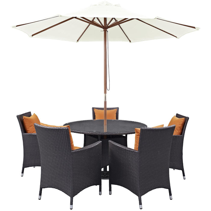 Convene 7 Piece Outdoor Patio Dining Set