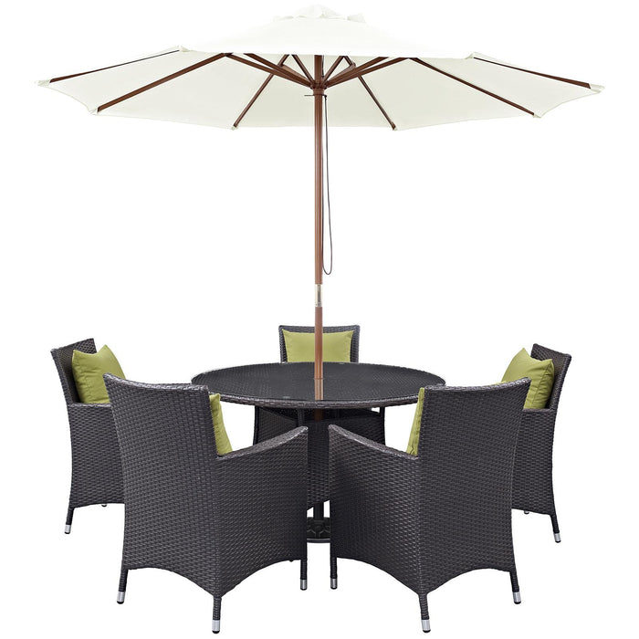 Convene 7 Piece Outdoor Patio Dining Set