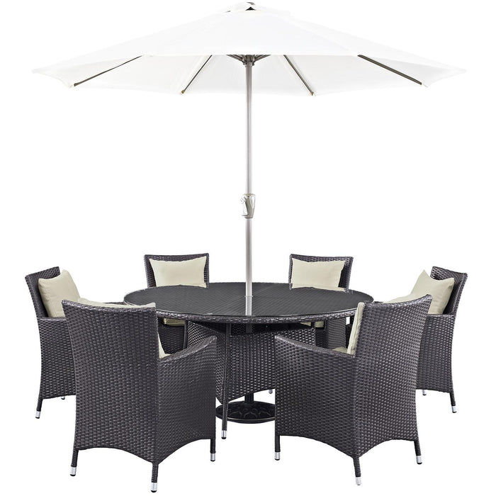 Convene 8 Piece Outdoor Patio Dining Set image