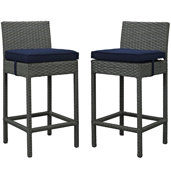 Sojourn 2 Piece Outdoor Patio Sunbrella� Pub Set