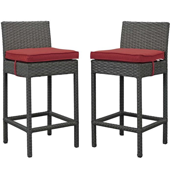 Sojourn 2 Piece Outdoor Patio Sunbrella� Pub Set