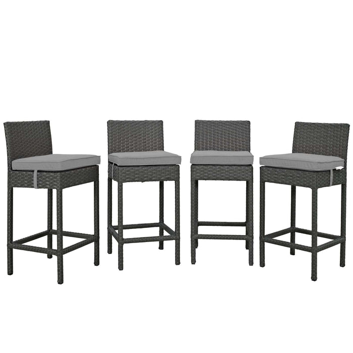 Sojourn 4 Piece Outdoor Patio Sunbrella� Pub Set