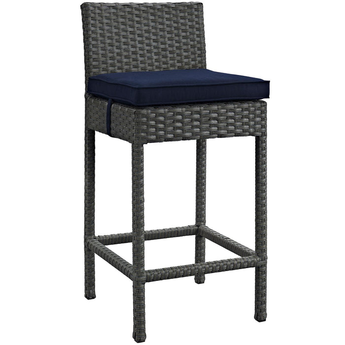 Sojourn Outdoor Patio Sunbrella� Bar Stool