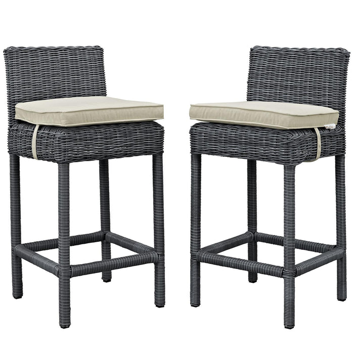 Summon 2 Piece Outdoor Patio Sunbrella� Pub Set image