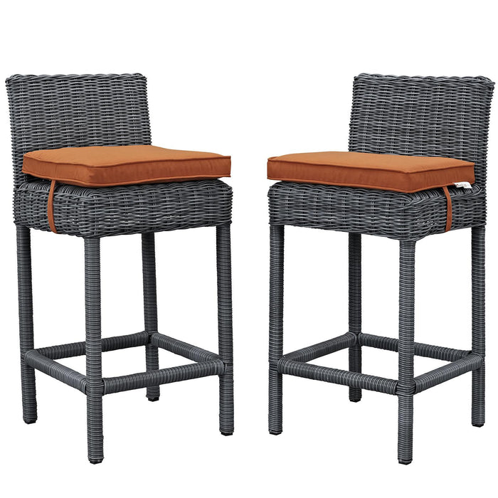 Summon 2 Piece Outdoor Patio Sunbrella� Pub Set