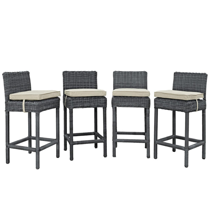 Summon Bar Stool Outdoor Patio Sunbrella� Set of 4 image