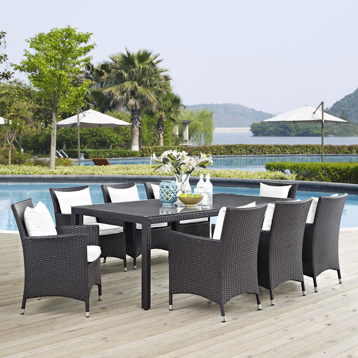 Convene 9 Piece Outdoor Patio Dining Set