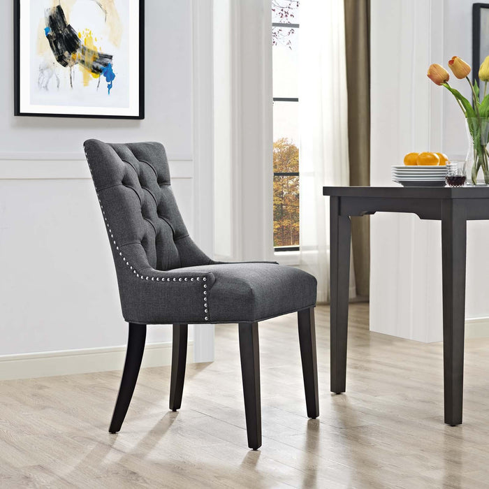 Regent Tufted Fabric Dining Side Chair