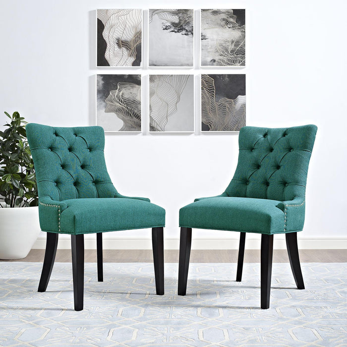 Regent Tufted Fabric Dining Side Chair