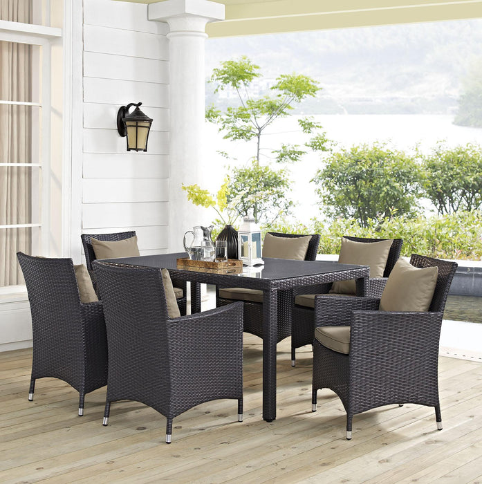 Convene 7 Piece Outdoor Patio Dining Set