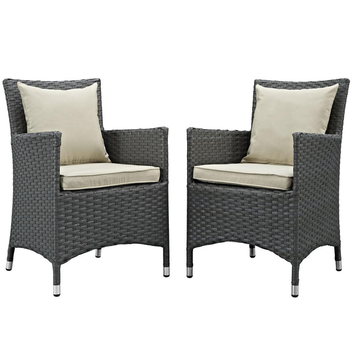 Sojourn 2 Piece Outdoor Patio Sunbrella� Dining Set image