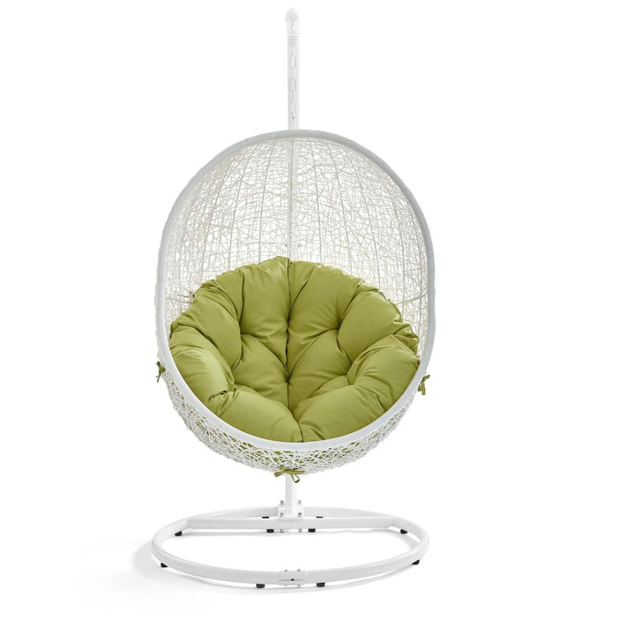 Hide Outdoor Patio Swing Chair With Stand