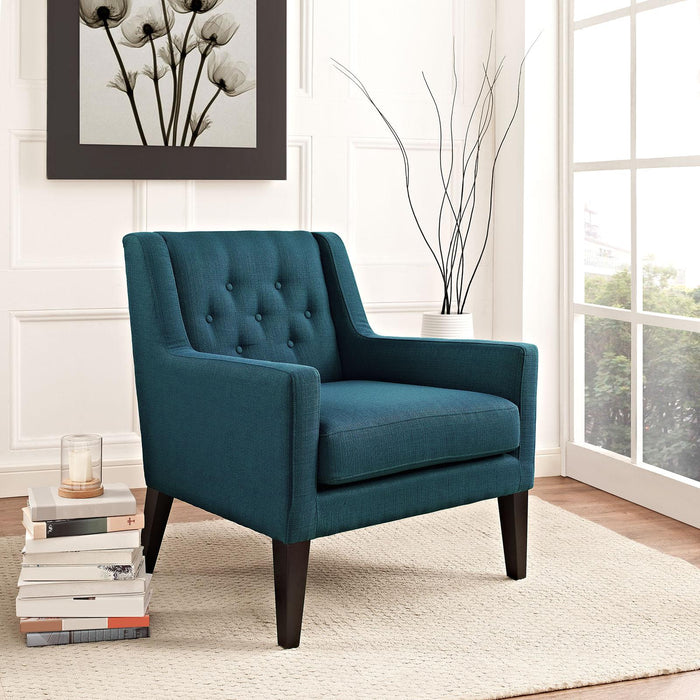 Earnest Upholstered Fabric Armchair