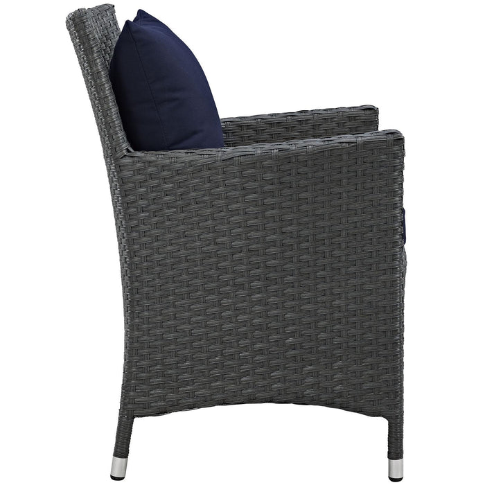 Sojourn Dining Outdoor Patio Sunbrella� Armchair