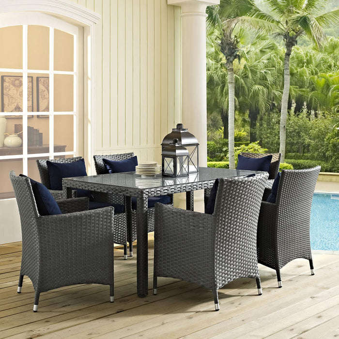 Sojourn 59" Outdoor Patio Dining Table