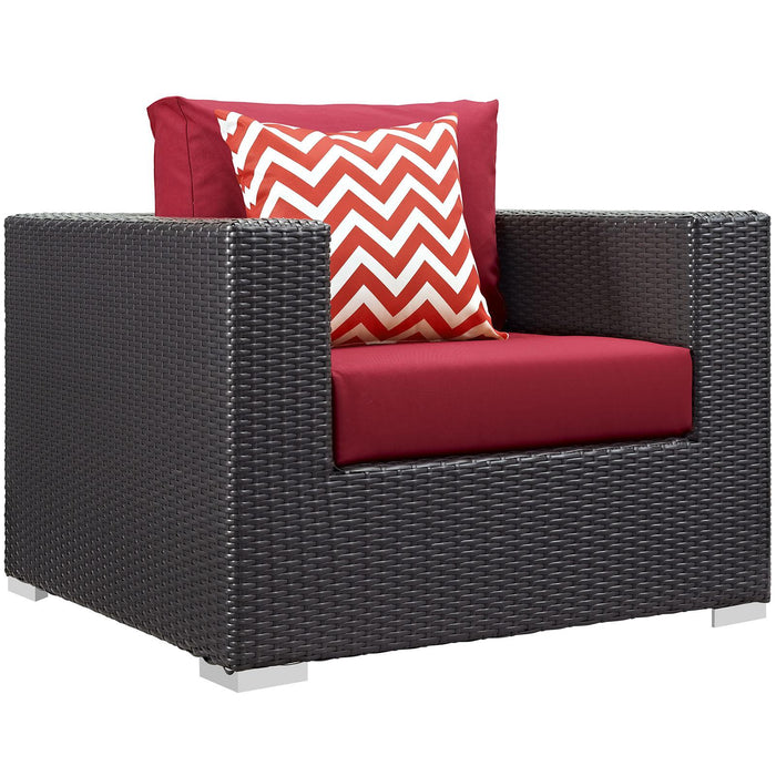 Convene 9 Piece Outdoor Patio Sofa Set