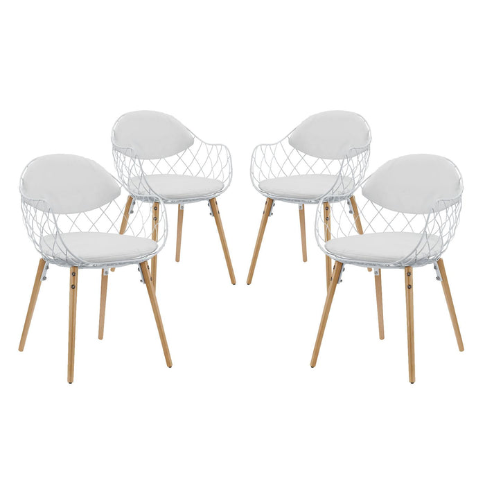 Basket Dining Set Set of 4 image