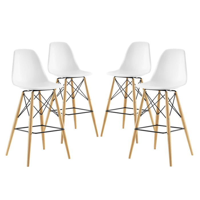 Pyramid Dining Side Bar Stool Set of 4