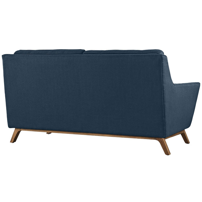 Beguile Upholstered Fabric Loveseat