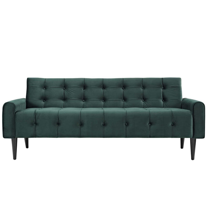 Delve Performance Velvet Sofa image