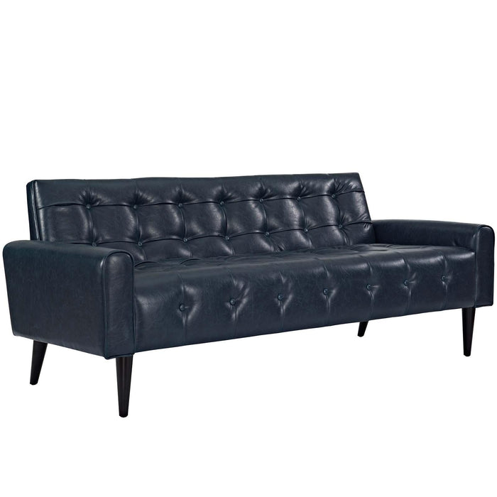 Delve Upholstered Vinyl Sofa