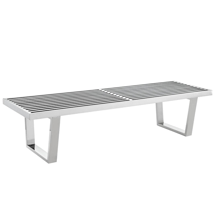 Sauna 5' Stainless Steel Bench image