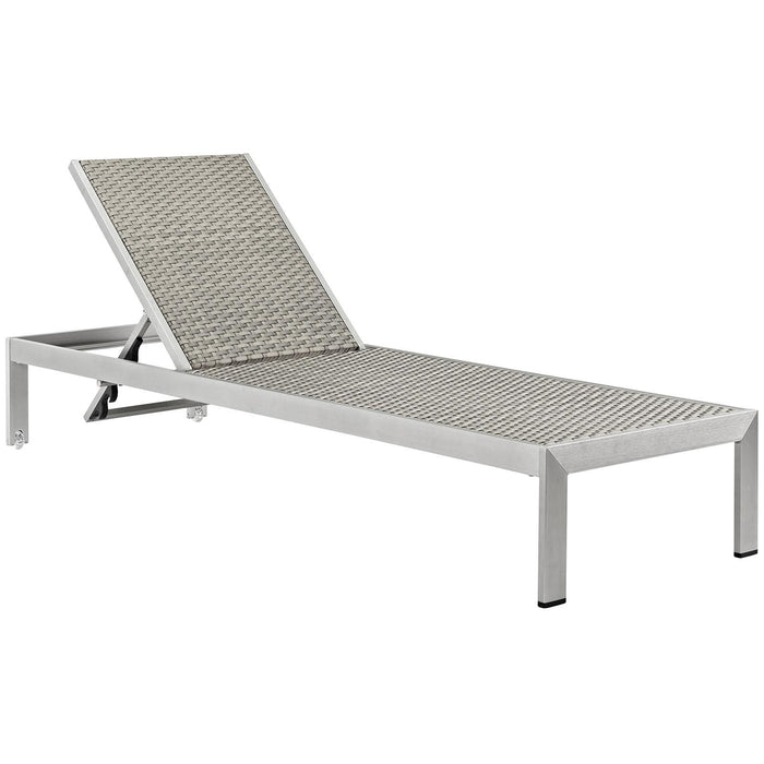 Shore Chaise Outdoor Patio Aluminum Set of 6