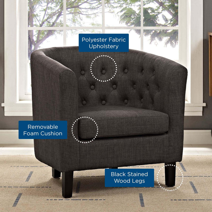 Prospect Upholstered Fabric Armchair