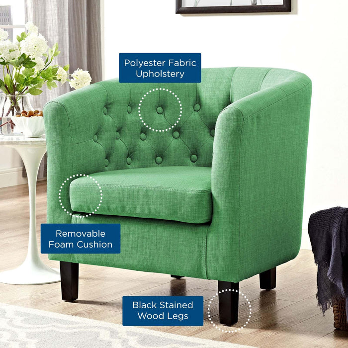 Prospect Upholstered Fabric Armchair