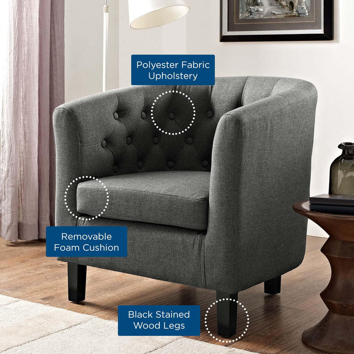 Prospect Upholstered Fabric Armchair