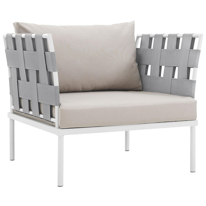 Harmony Outdoor Patio Aluminum Armchair image