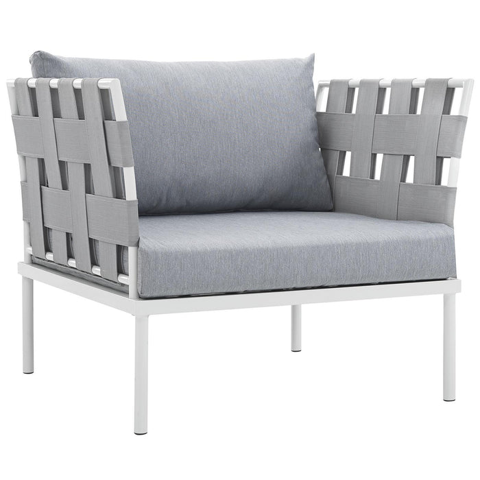 Harmony Outdoor Patio Aluminum Armchair