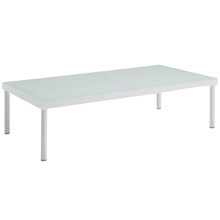 Harmony Outdoor Patio Aluminum Coffee Table image