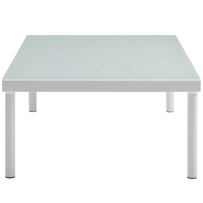 Harmony Outdoor Patio Aluminum Coffee Table