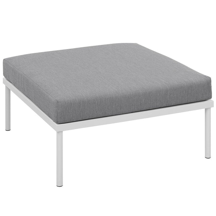 Harmony Outdoor Patio Aluminum Ottoman