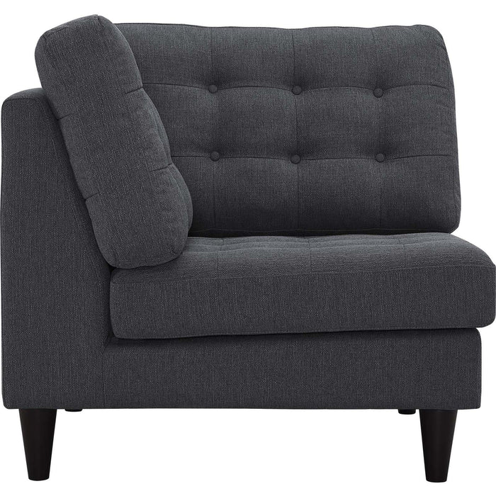 Empress Upholstered Fabric Corner Sofa